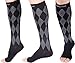 Doc Miller Premium Compression Stockings Support Socks 20-30mmHg Argyle 1 Pair primary