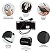 White Coat Deluxe Aneroid Sphygmomanometer Professional Blood Pressure Monitor with Adult Sized Black Cuff and Carrying Case