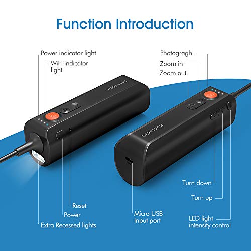 4 DEPSTECH+Endoscope+Ultra+Thin+Borescope+Inspection