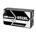 GPC Image Remanufactured Ink Cartridge Replacement for HP 952XL 952 XL for use in HP OfficeJet Pro 8710 8720 8715 8730 8740 8210 8216 7720 7740 Printer 4 Pack (1 Black, 1 Cyan, 1 Magenta, 1 Yellow)