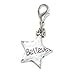 Pro Jewelry Clip-on "Believe on Star" Charm Dangling