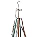 mDesign Metal Wire Over The Closet Rod Hanging Storage Organizer Hanger for Storing and Organizing Purses, Backpacks, Satchels, Crossovers, Handbags - 2 Pack - Bronze