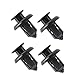 Lantee 10mm 100 Pcs Push-Type Nylon Bumper Fender Flare Fastener Rivet Retainer Clips for Honda & Acura 91503-SZ3-003