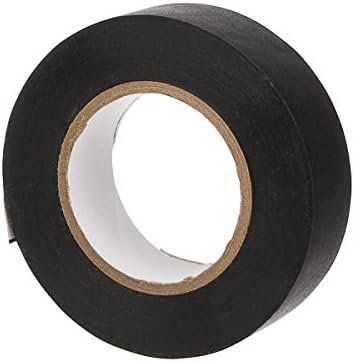 Wire Harness Easy-Wrap PVC Tape, 0.75" Width, 60' Length, 0.005" Thick, Black