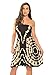 Riviera Sun 21612-BC-1X Strapless Tube Short Dress/Summer Dresses
