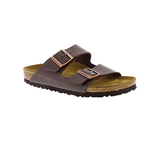 Birkenstock Menâ€™s Arizona Suede Sandals 42 Brown