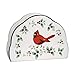 Pfaltzgraff Winterberry Napkin-Holders, white, red, green