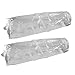 Evelots Gift Wrapping Bag/Organizer-Clear Plastic-Handles-Up to 50 Rolls-Set/2