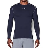 Under Armour Men's ColdGear Armour Compression Crew, Midnight Navy/Steel, Large