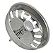 Danco 88275 3-1/4 inch Kitchen Sink Basket Strainer Splash Guard with Stationary Post, Stainless Steel