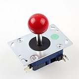 Seimitsu LS - 32 Red 2 - 4 - 8 Way Stick For Arcade Video Games Machine TE Mad Catz Street Fighter Joystick DIY Kit Parts Mame Jamma