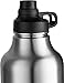 Swig Savvy Wide Mouth Sports Water Bottle Lid & Spout Cap – Easy Fit for Wide Mouth Flasks – 2 Pack (Steel Cap/Sport)