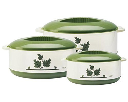 Milton Orchid Junior Insulated Casserole Set, 3-Pieces