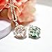 EUDORA Harmony Bola Tree of Life 18mm Pendant Pregnancy Necklace with 30'' Seagreen