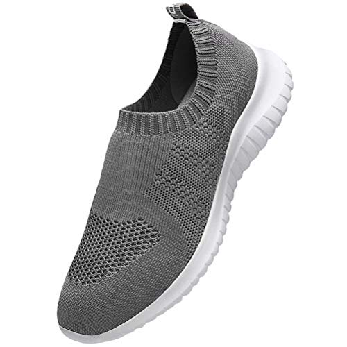 LANCROP Women's Lightweight Walking Shoes Casual Breathable Mesh Slip
