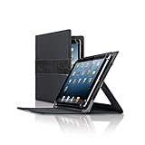Solo Link Universal Tablet Case for 8.5 Inch to 11 Inch Tablets, Black