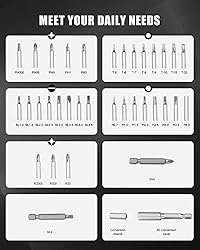 AVID POWER Electric Screwdriver Set, 4V Magnetic