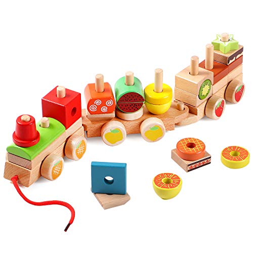 Wooden pull toy