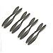 RAYCorp® 1047 10x4.7 Propellers. 8 Pieces(4 CW, 4 CCW) Grey 10-inch Quadcopter or F450 Props + 1 Battery Strap