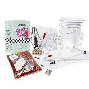 Wild Grapes California Cabernet Sauvignon and Equipment Kit Bundle, DIY Wine Making Kits