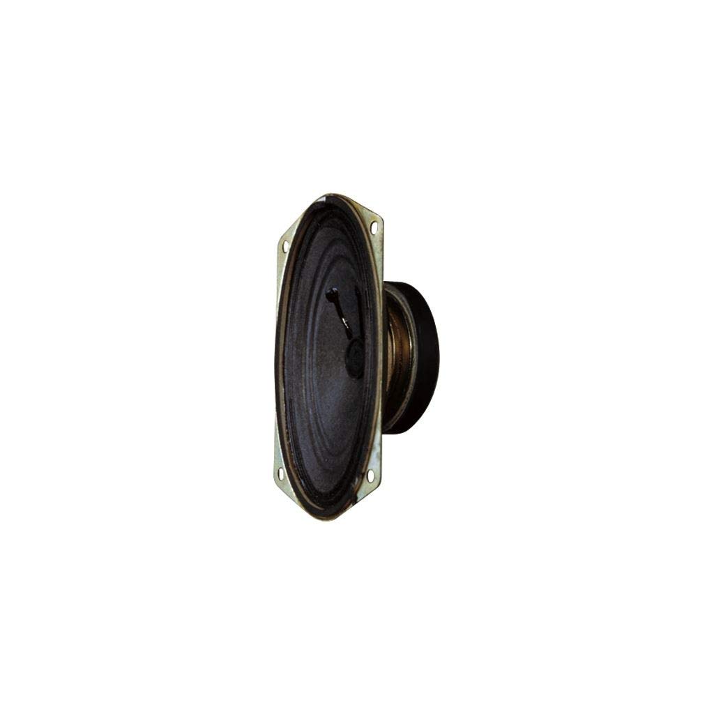 125 x 75 MM (5"X3") Elliptical Speaker 6W, Black
