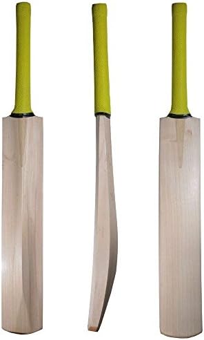 CW Tennis Kashmir Willow Cricket Bat Plain Bat Full Size For Hard Tennis Play