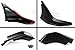 2 PC JDM MO Style Add-on Front Bumper Side Splitters Lip Compatible with 2016-2018 10TH Gen Honda Civic