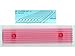 JEM Fondant Strip Cutter no. 2, for Cake Decorating, 7 x 1.5-inches