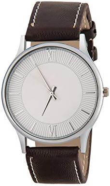 Foxey Classic Silver Dial Analogue Men's Watch - BRG00152