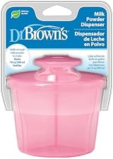 Dr. Brown's Baby Milk Powder Dispenser with Snap-On Pink Lid view 4