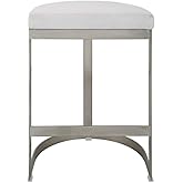 Uttermost Ivanna - Backless Counter Stool-26 Inches Tall and 18 Inches Wide