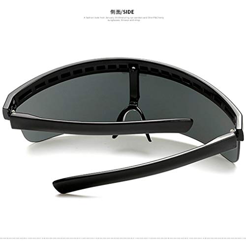 Sonnenbrille Big Mask Mirror Sonnenschutz Anti-Peeping Mask Ideal Radbrille Autobrille und Anglerbrille mit UV-Schutz – Bild 8