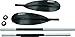 Sea Eagle 4 Part Easy Pack Kayak Paddle (7'10 inch) with Asymmetrical Fiberglass Reinforced Nylon Blades Boats (1)