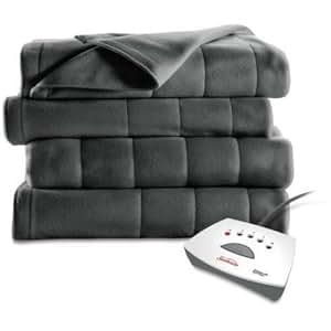 Serta Comfort Plush Electric Blanket - 661076, Blankets ...