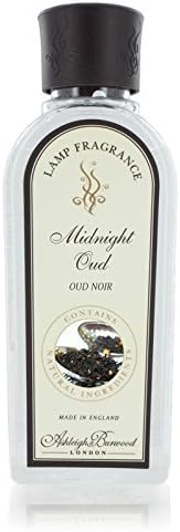 Ashleigh & Burwood Fragrance Lamp Oil - 500ml - MIDNIGHT OUD - Safe Flameless Home Scenting. by Ashleigh & Burwood