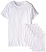 Fruit of the Loom Men's Stay Tucked Crew-Neck T-Shirt - X-Large Tall / 46-48 Chest - White (Pack of 6)