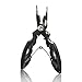VIMOV Saltwater Fishing Pliers (2 Pack), Stainless Steel Plating Titanium Multi Tool (Hook Remover, Braid Line Cutter, Split Ring Opener) for Saltwater Angling, Kayak and Boating