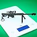 manhuan M82A1 Sniper Rifle Trumpet Barrett Metal Game Props Guns Model Action Figure Arts Toys Collection Keychain Gift