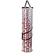 ProPik Christmas Gift Wrapping Paper Storage Organizer Bag, Store Up to 24 Rolls 40 Inch, Heavy Duty PVC Clear Bag with Handles and Zippered Top Wrap and Ribbons (Black)