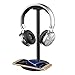 Ashbringer Headphone Headset Stand/Hanger/Holder/Mount with QI Wireless Charging for Samsung Galaxy S7 /S7 Edge,S6 / S6 Edge,Note 5, Nexus 7/5/4, Nokia Lumia 1520, LG G2/G3/G4