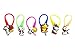 AVIRGO 17 pcs Colorful Soft Zipper Pull Charms for Jacket Backpack Bag Pendant Set # 211 -4