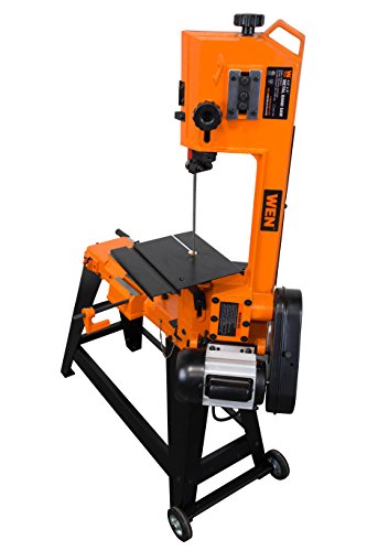 WEN Metal Band Saw with Stand (BA4664), Black photo 7