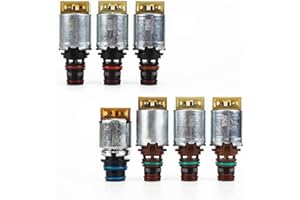 COOLAUTOCORE 7PCS AL3P7G276AF 6R80 Transmission Valve Body Solenoid Set Compatible With FOR-D F150 MUSTANG