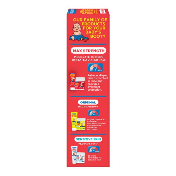 BOUDREAUX’S MAXIMUM STRENGTH BUTT PASTE OINTMENT 4 OZ (PACK OF 3)