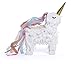 Pops Party Shop Unicorn Pinata Mini-Sized for Princess Birthday Unicorn Party Photo Booth Props and Table Decor, White Miniature, 4.7 in x 2.1 in x 7 in, Set of 2