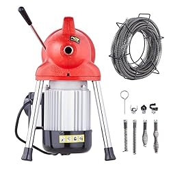 VEVOR Drain Cleaner Machine 66FT x 5/8 Inch, 250W