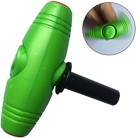 Amazing Desk Toy, Fidget Rolling Stick Toy Anxiety Release for Office, Home, Party, Class Bar Fidget Hand Spinner Toy for Children and Adults (green)