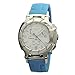 Tissot Women's T0482171701702 T-Race White Dial Blue Silicone Strap Watch