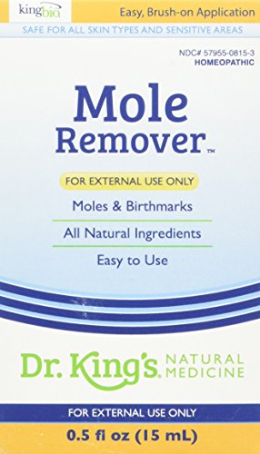 King Bio Mole Remover Natural Medicine, 0.5 Fluid Ounce