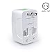 MAXAH Surge Protector All in One Universal Worldwide Travel Wall Charger AC Power AU UK US EU Conversion Plug Adapter Adaptor